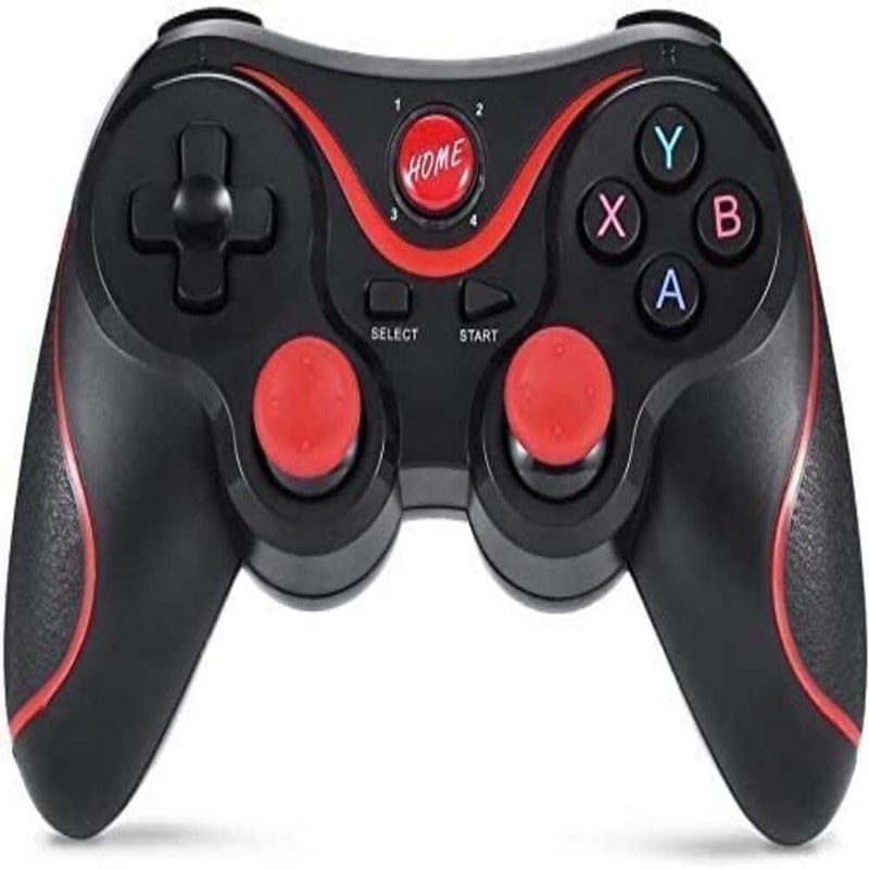 SSR Wireless Gaming Controller Joystick Support for Android Phone Smart Box Smart TV & Smart Phone X3 Bluetooth Wireless Gamepad Controller Handle for Android Smartphone Black - Image 4