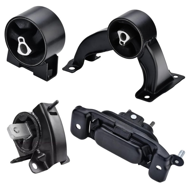 LONGKEES Engine Motor Mount Set 4Pcs FIT 20082010 Chrysler Town Country 33L 38L 40L Dodge Grand Caravan 33L 38L 40L Replacement for A5654 A5480 A5465 A5493 GP3156 GP3186 GP3155 GP3228 - Image 3