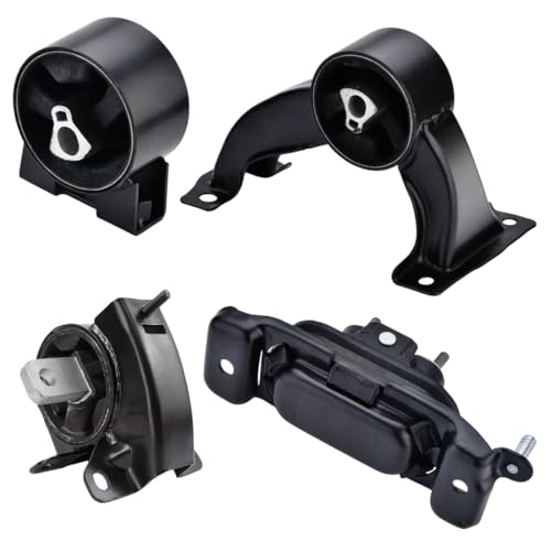 LONGKEES Engine Motor Mount Set 4Pcs FIT 20082010 Chrysler Town Country 33L 38L 40L Dodge Grand Caravan 33L 38L 40L Replacement for A5654 A5480 A5465 A5493 GP3156 GP3186 GP3155 GP3228 - Image 1