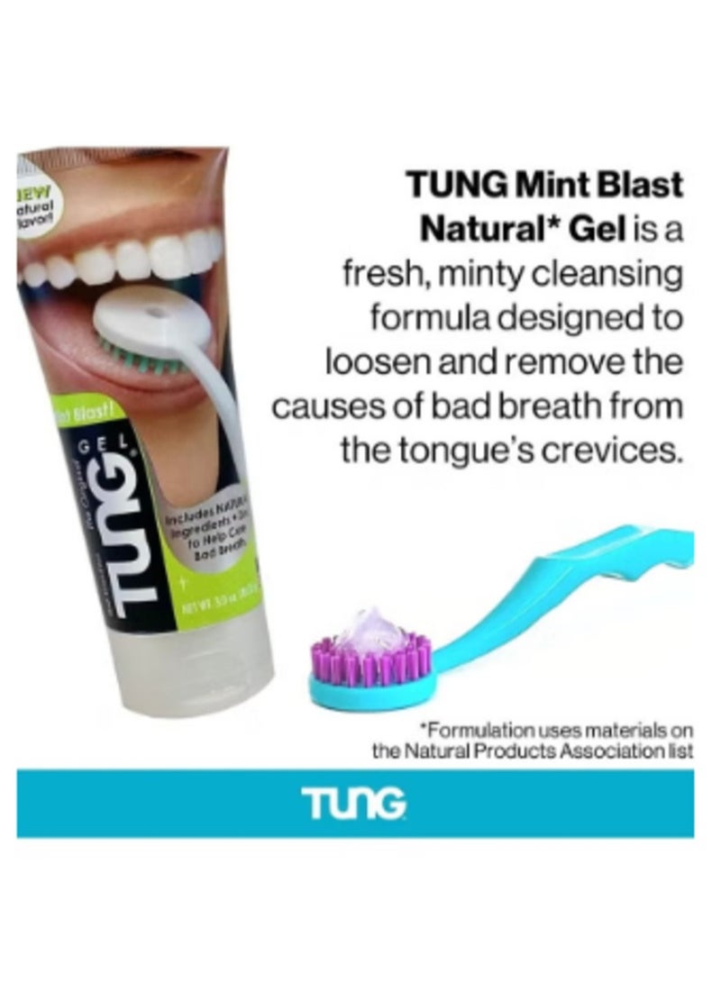 تونج جل تنظيف اللسان بنكهة النعناع المنعشة 85 جم - Image 2