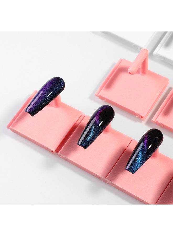 رف تدريب الأظافر القابل للفك للتدريب على طلاء الأظافر، يُستخدم خصيصًا لصالونات الأظافر اليابانية. - Image 3