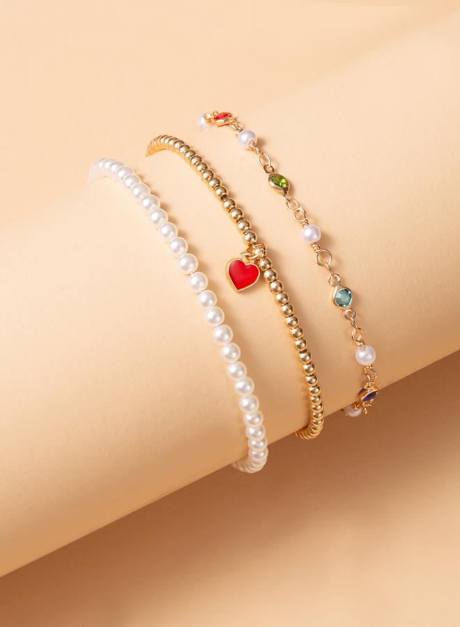 Take Two Set of 3 - Beaded Bracelets - Image 3