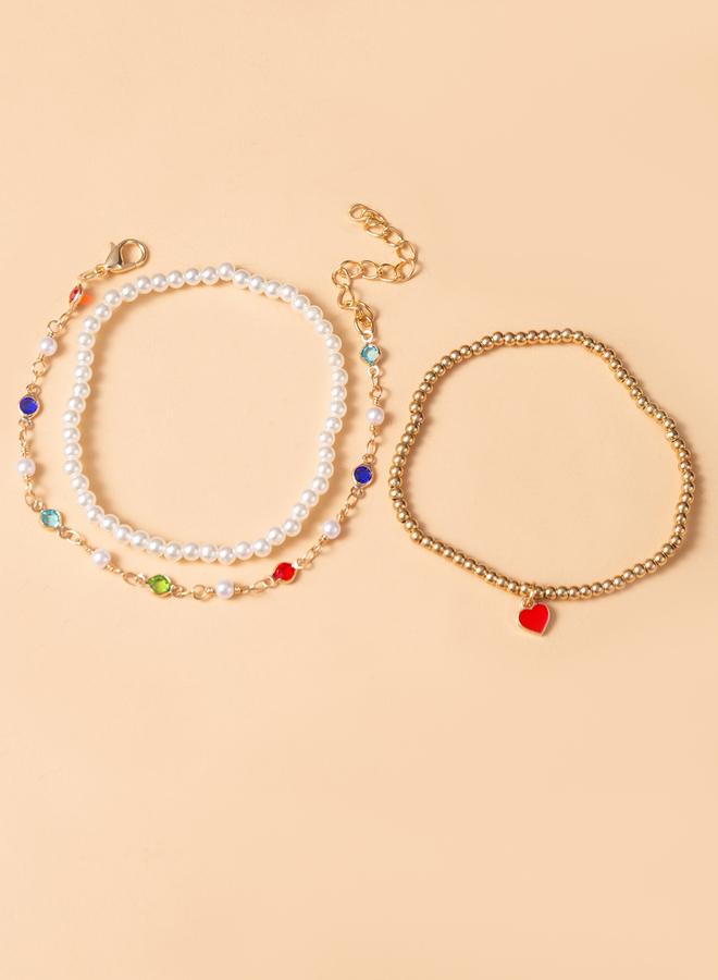 Take Two Set of 3 - Beaded Bracelets - Image 5