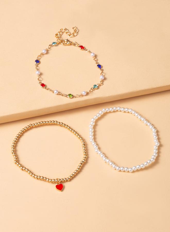 Take Two Set of 3 - Beaded Bracelets - Image 4