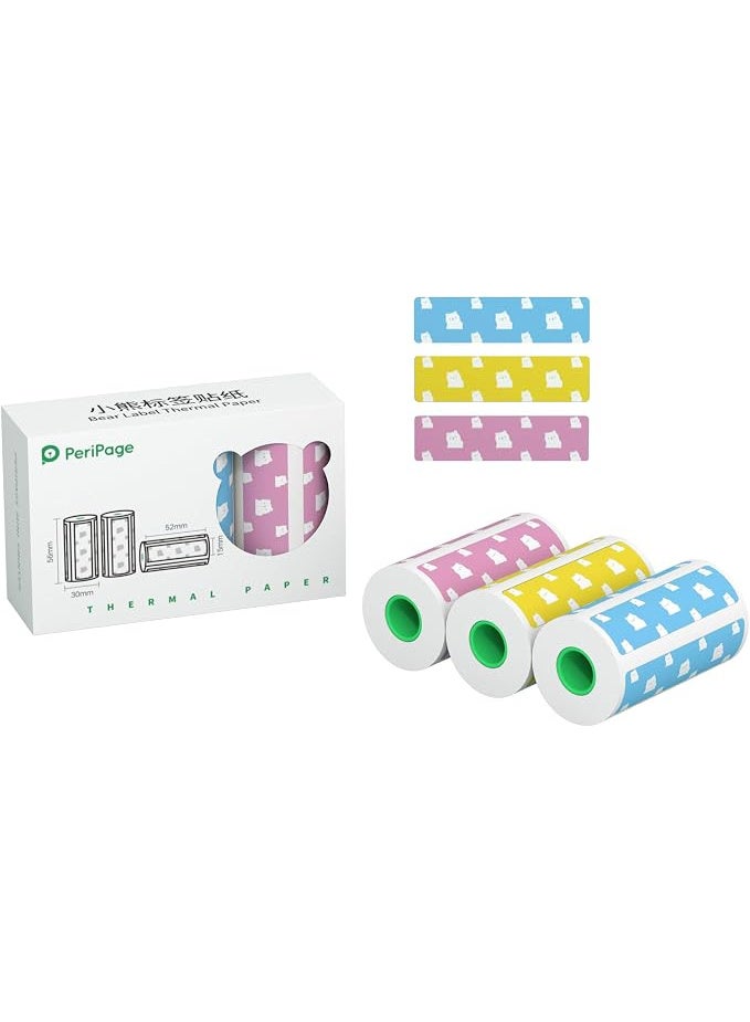 PeriPage A6 15mm Label Sticker 3-Rolls/Box - Image 1