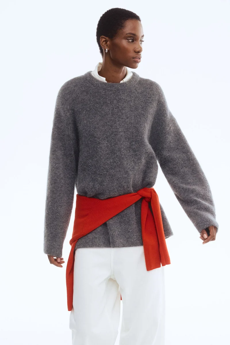H&M Oversized alpaca-blend jumper