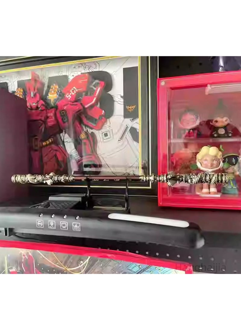 Hanghaijia - Black Myth WuKong Game Props Ruyi Golden Cudgel,Pilgrimage to The West Eripheral Game Model Monkey King Staff - Image 1