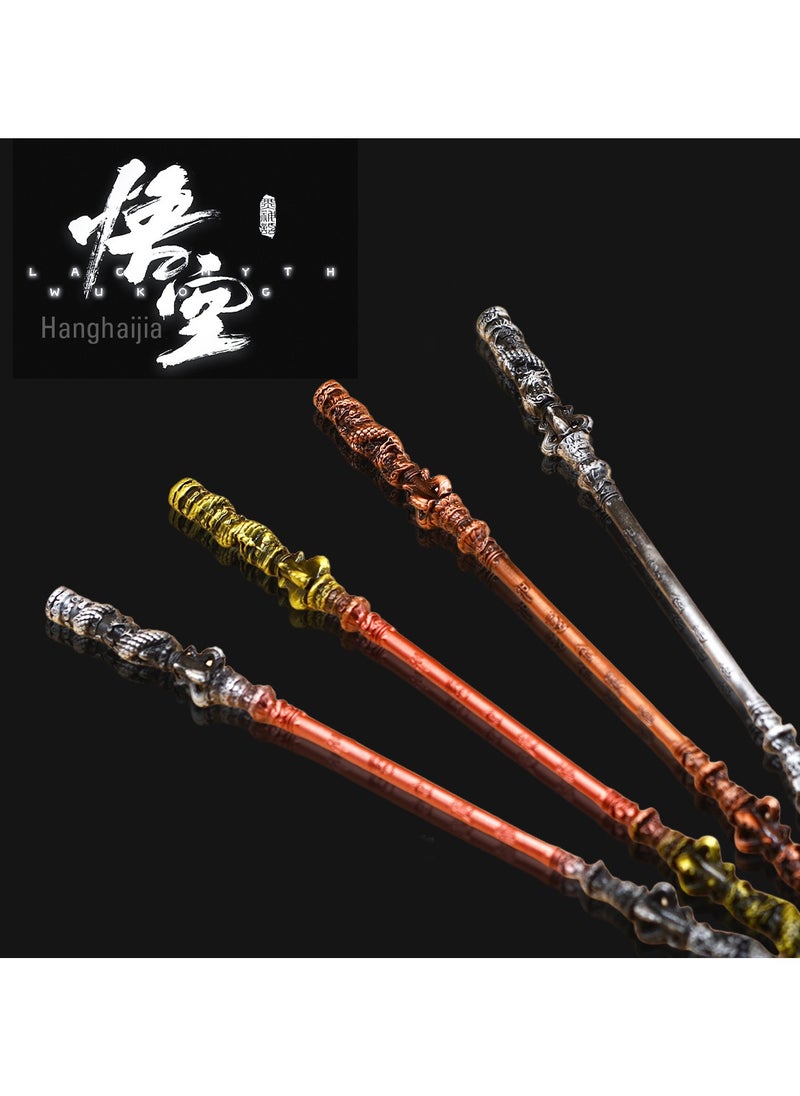 Hanghaijia - Black Myth WuKong Game Props Ruyi Golden Cudgel,Pilgrimage to The West Eripheral Game Model Monkey King Staff - Image 1