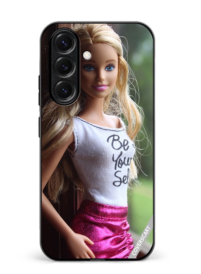 VR CREATIVE Protective Case Cover For Samsung Galaxy S25 Barbie Doll Design Multicolour