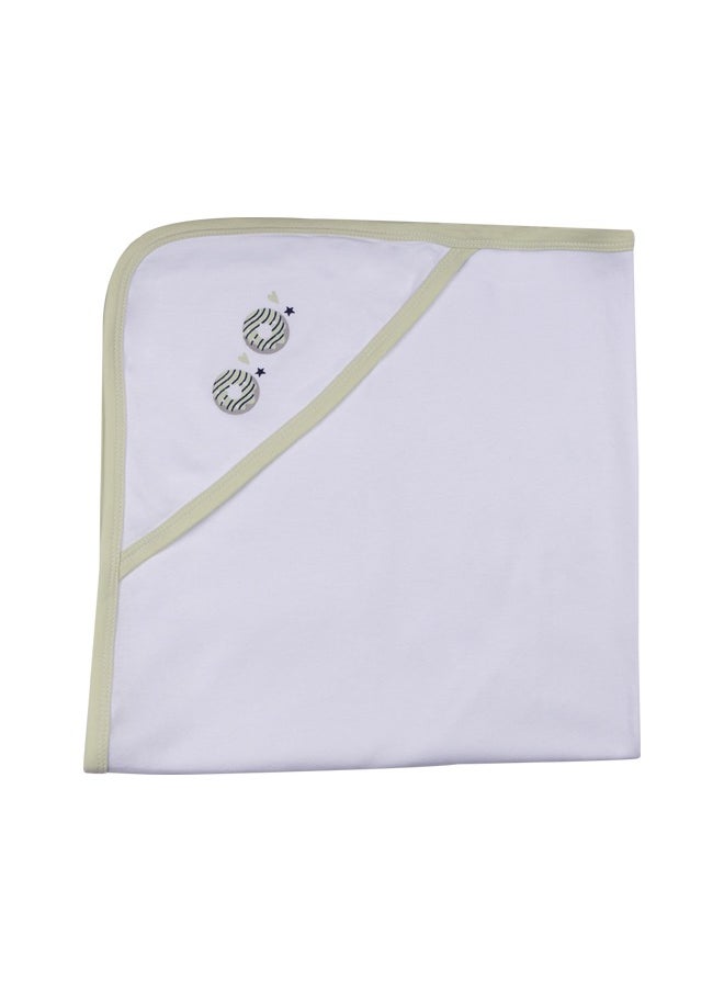 Babies Basic 7 Piece Unisex 100% Cotton Gift Set Include Bib, Pyjama, Mitten, Cap, Romper, Top And Bottom Set  - Image 3