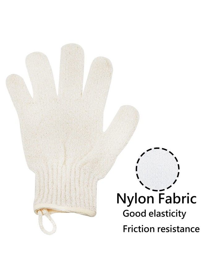 Meiyante Exfoliating Gloves Body Scrub For Smooth And Soft Skin Body Exfoliator For Ingrown Hair Dead Skin Remover And Itchy And Flaky Skin Scrubber Shower Accessories For Women And Men 1 Pair Glove  - Image 4