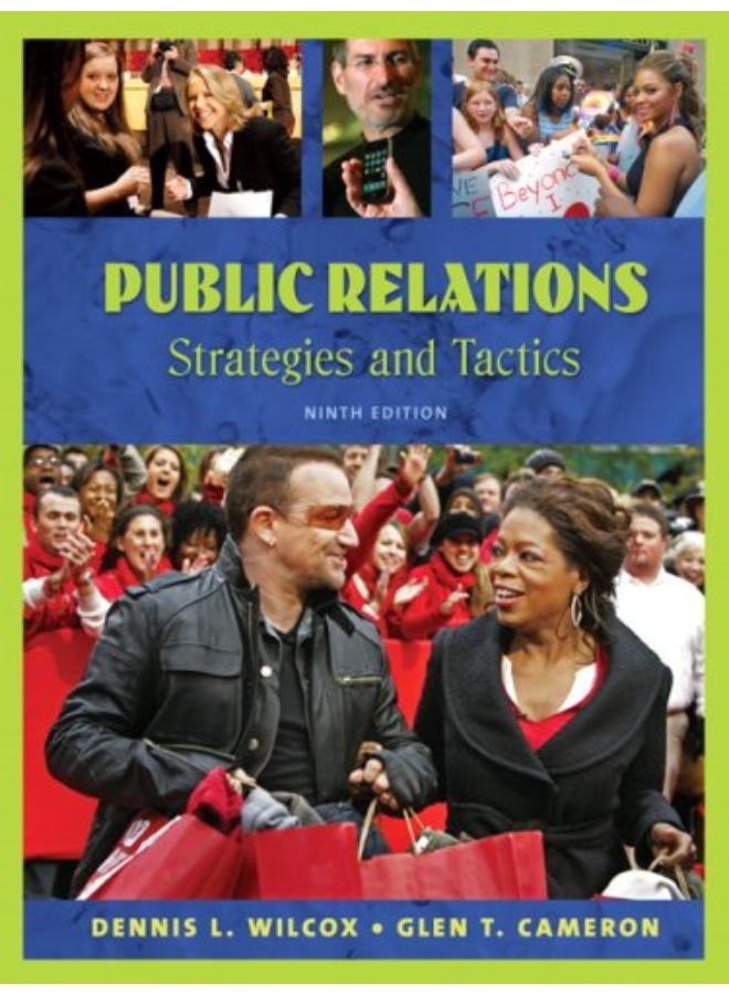 Public Relations: Strategies and Tactics 