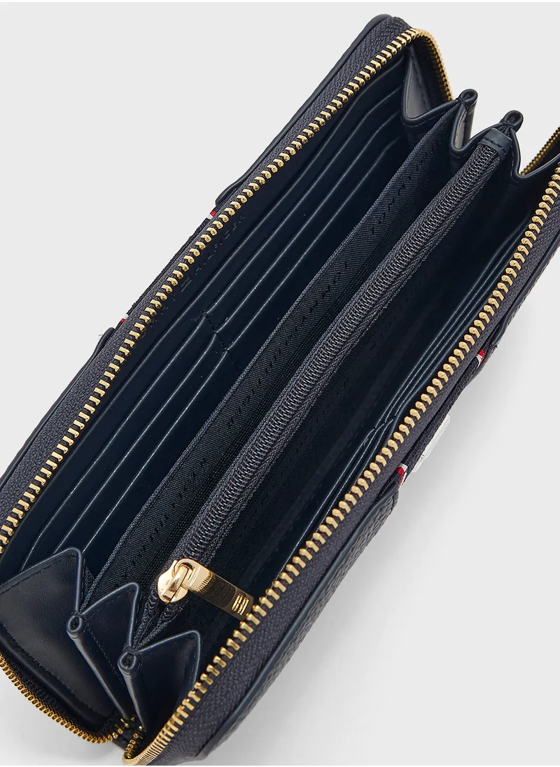 TOMMY HILFIGER Monogram Zip Over Wallet