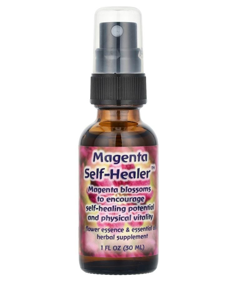 Magenta Self-Healer™ Flower Essence & Essential Oil 1 fl oz (30 ml)