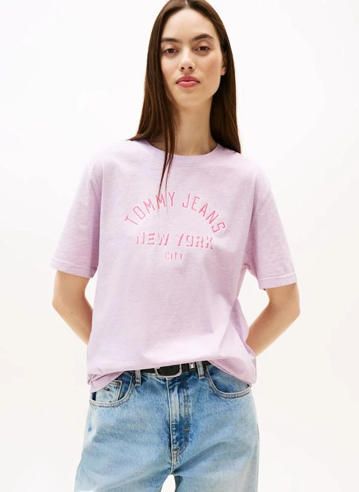 تومي جينز Graphic Crew Neck T-Shirt