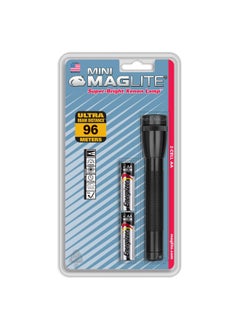 MAGLITE Maglite Mini Incandescent 2 Cell Aa Flashlight Black  - Image 1