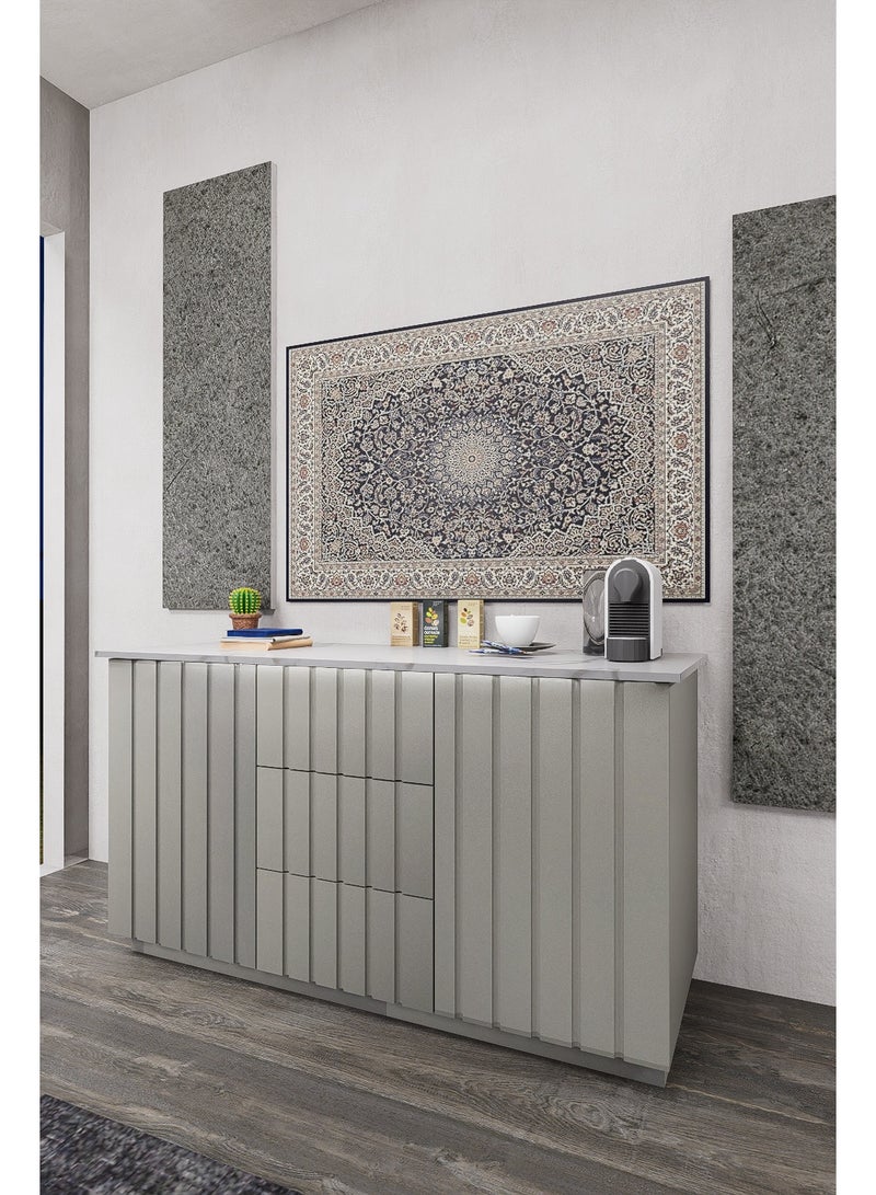 كوفي وورلد ركن القهوة بنقشات دائرية باضاءة مخفية - Image 3