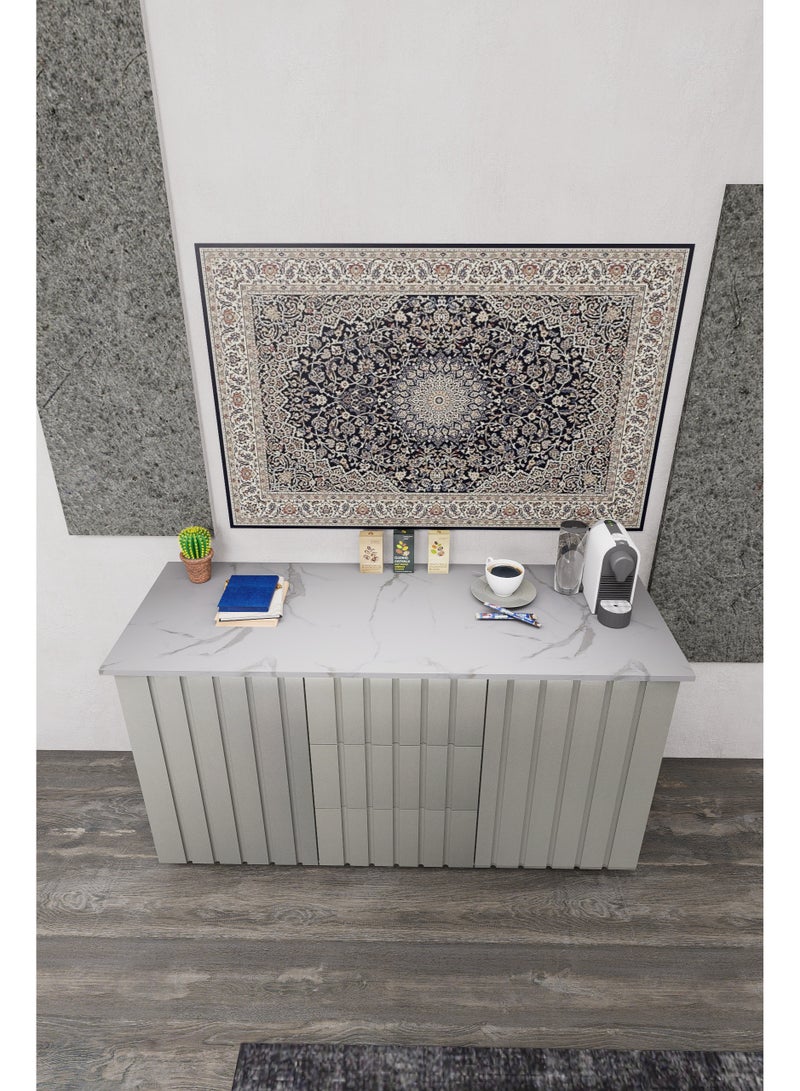 كوفي وورلد ركن القهوة بنقشات دائرية باضاءة مخفية - Image 4