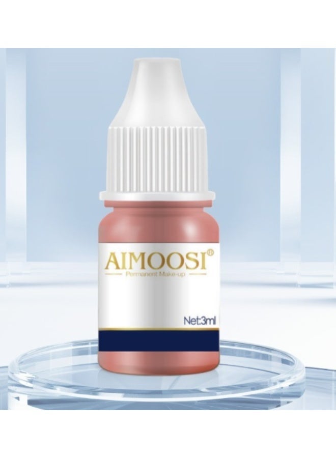 Pigment for Lip 3ml Professional Tattoo Ink for Long-Lasting Lips Color Microblading Ink Permanent Makeup Beauty Tattoo Supplies(401 Honey Coral) - Image 2