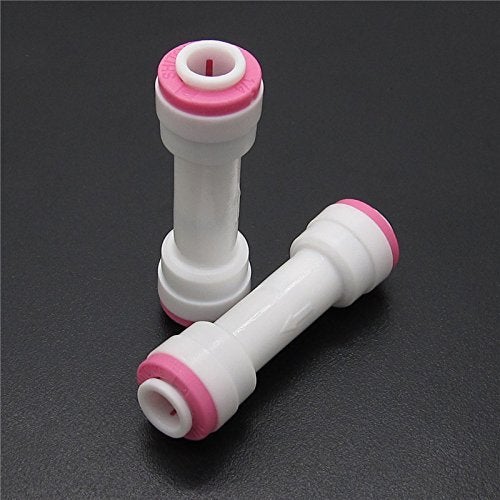Malida 1/4" RO Water Tube Fitting Check Valve,Straight Quick Push to Connect Check Valve,for Ro Water Systems,Water Purifier, Pack of 5 - Image 5