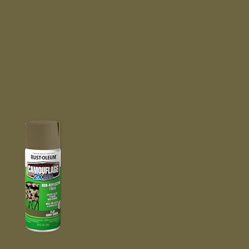 Rust-Oleum 279176 Camouflage 2X Ultra Cover Spray Paint, 12 oz, Army Green - Image 5