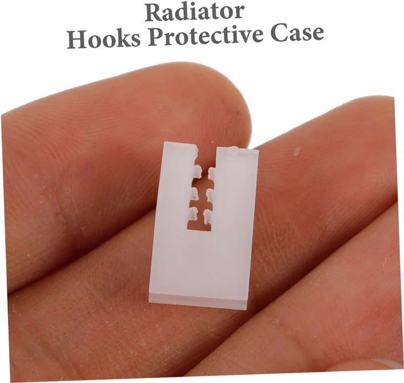 Unomor 30pcs Radiator Pipe Covers Radiator Bracket Insert Cover Protective Case Pipe Decorative Easy Install No Tools Needed - Image 4