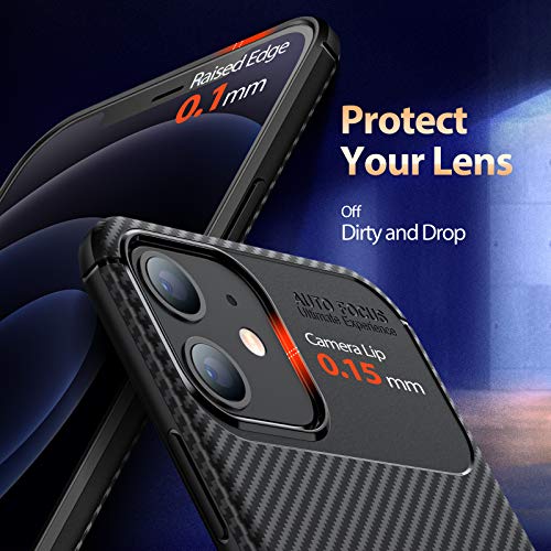 ORIbox for iPhone 11 Case Black, Durable Lightweight Shockproof Cover,New Designed Slim Phone Case for iPhone 11 6.1",Lightweight for Apple iPhone 11 Case for Women Men Girls Boys - Image 4
