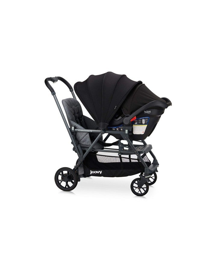 Joovy Caboose S Car Seat Adapter Only Compatible With The Caboose S And Caboose Rs Strollers Works With Select Britaxbob Bsafe Car Seats - Image 4