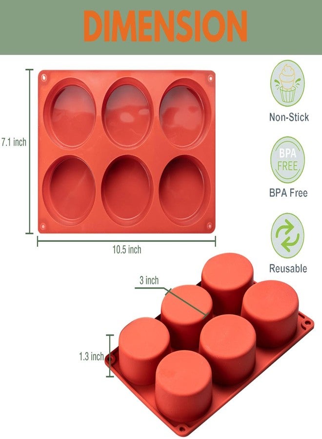 Dootafy Silicone Egg Molds Frittata Pan, 3 Inch Deep Starbuc Egg Bites Molds Dash Silicone Cups Sous Vide Mold Round Rolls Tray for Breakfast Sandwiches Omelets Dinner Rolls Baking - Image 2