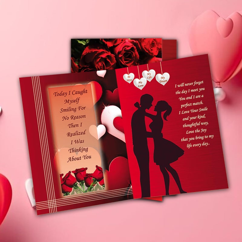 ME  YOU ME YOU Valentines Gift Hamper for GirlfriendWife Rose Day Chocolate Day Hug Day Gift Romantic Gift Valentines Week Day Gift Soft Toy Love Greeting Card Artificial Red Rose - Image 5