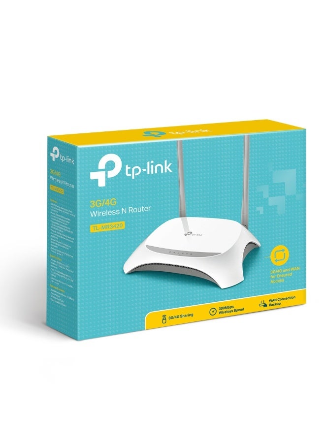 TP-Link TL-MR3420 300Mbps 3G/4G Wireless N Router - Image 1