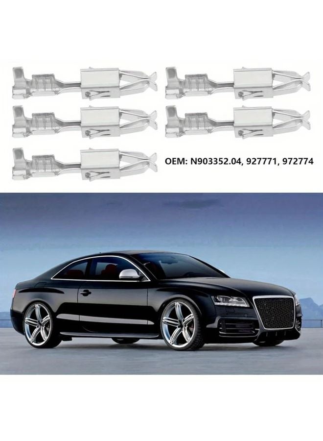 50 قطعة من أطراف موصلات الأسلاك الكهربائية للسيارات الثقيلة المتوافقة مع فولكس فاجن أودي جولف جيتا باسات تي تي تي إس - Image 3