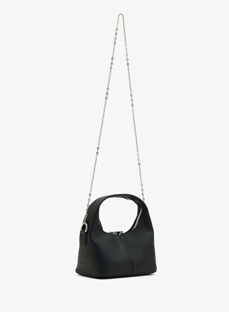 ايلا حقيبة كتف كلاسيكية بمقبض علوي من البولي يوريثان