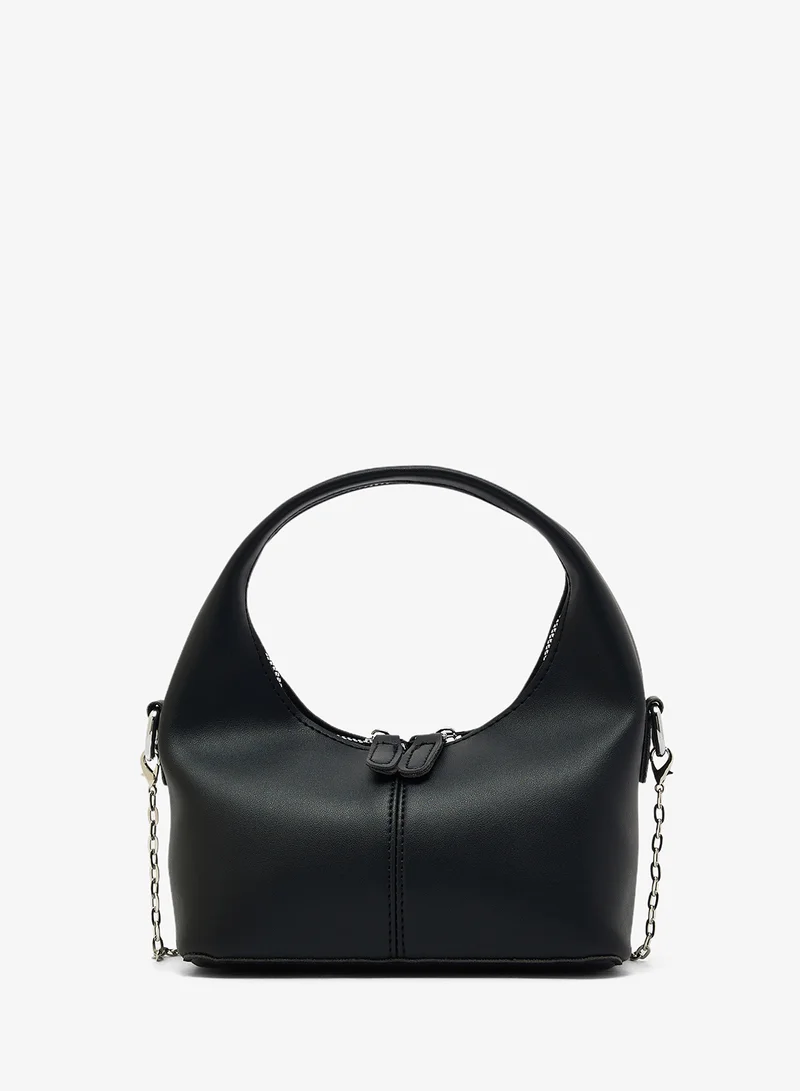 ايلا حقيبة كتف كلاسيكية بمقبض علوي من البولي يوريثان