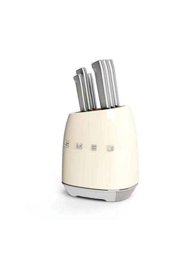 smeg Classic 50s retro style aesthetics.  The base of the dish storage rack, knives, forks, spoons and the dish storage base - Image 1