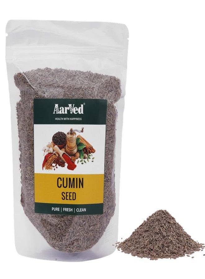 Aarved Premium Whole Cumin/Jeera Seeds (400 g) - Pure, Fresh & Clean, Nutrient Enriched, No Colour or Preservatives, Aromatic & Flavourful Indian Spice for Cooking & Seasoning (Pack of 1) - Image 3