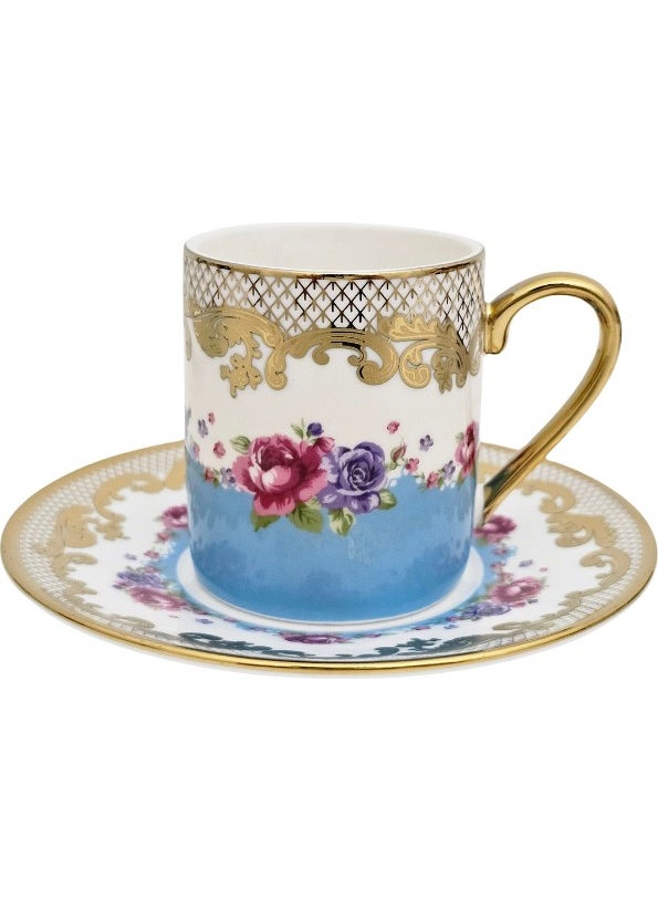 Kosova - Kosovo IST-167 Rose Cylinder Colored Porcelain Cup Set - Image 1