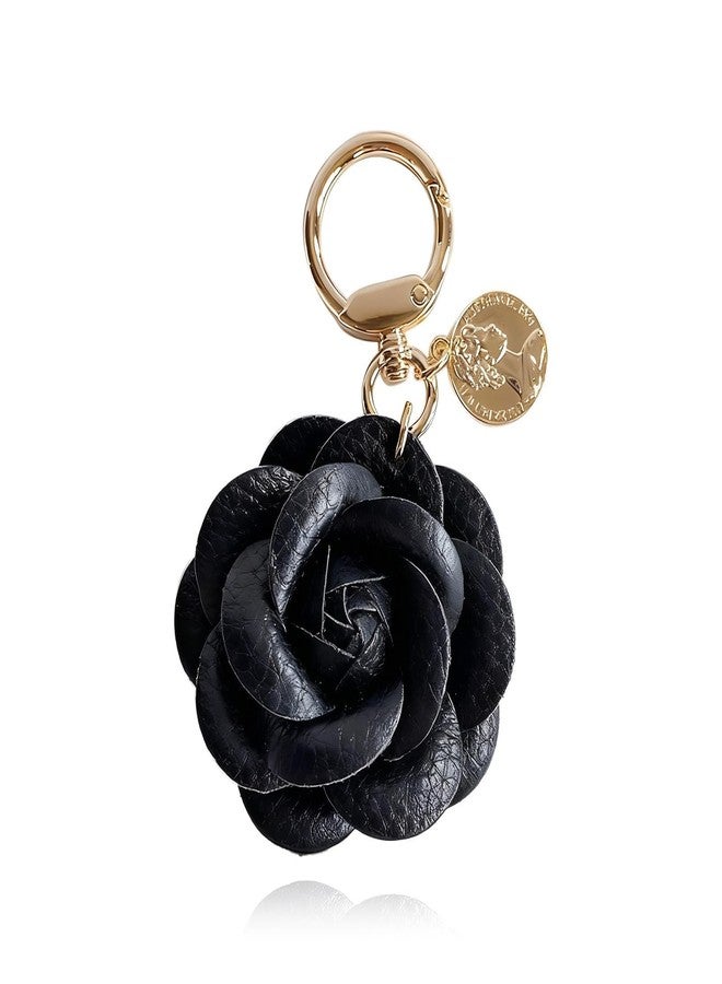 Hoheng Bag Charms for Tote Bags Flower Purse Charms for Handbags Leather Bag Charm Flower Keychain Women's Birthday Gifts - Image 1