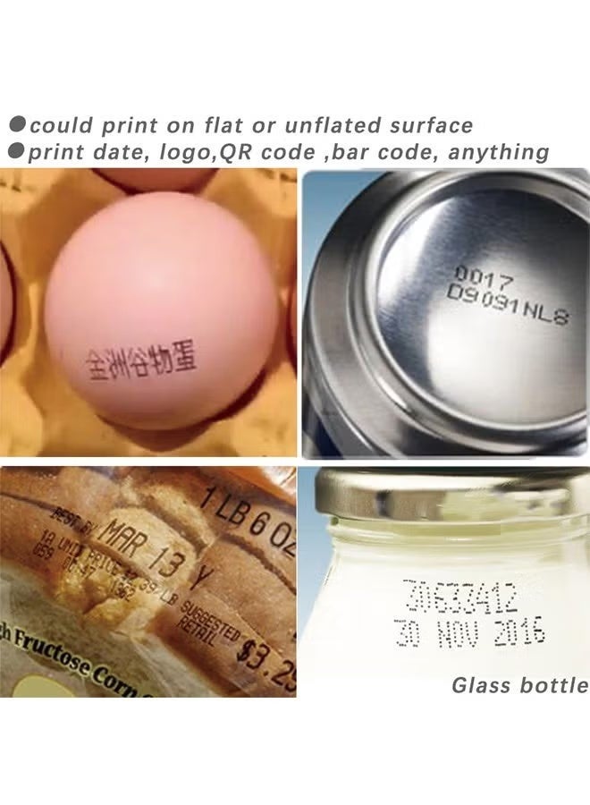 Original Portable Ink Cartridge Quick-Dry Replacement 42ml Ink Cartridge for Handheld Inkjet Printer Coding Machine（Green） - Image 3