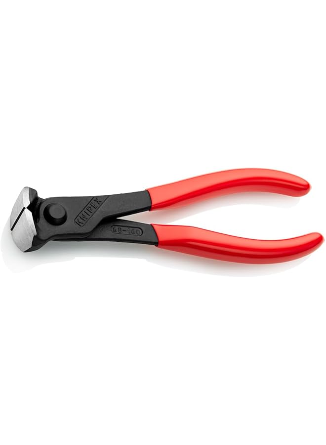 KNIPEX End Cut Nippers Red And Silver - Image 1