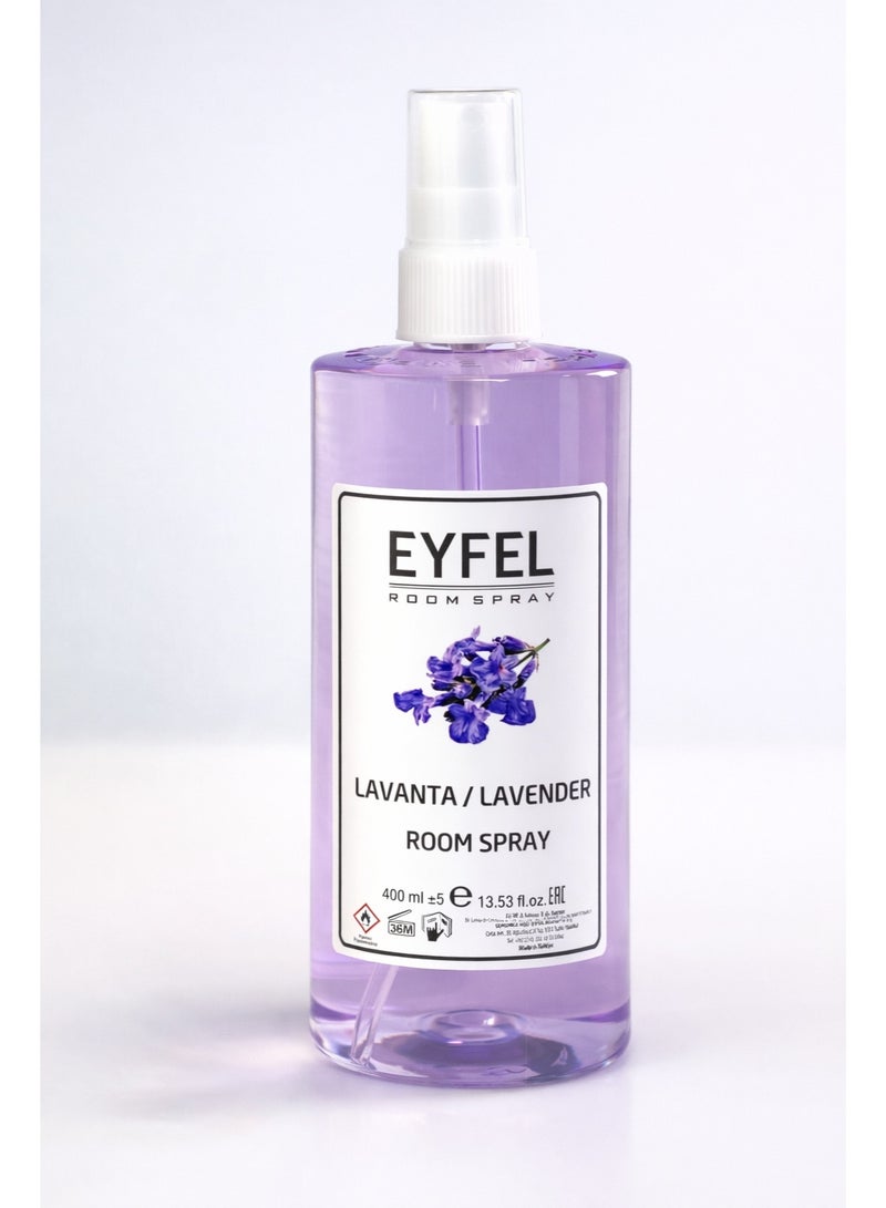 آيفيل معطر جو للغرف برائحة اللافندر، 400 مل