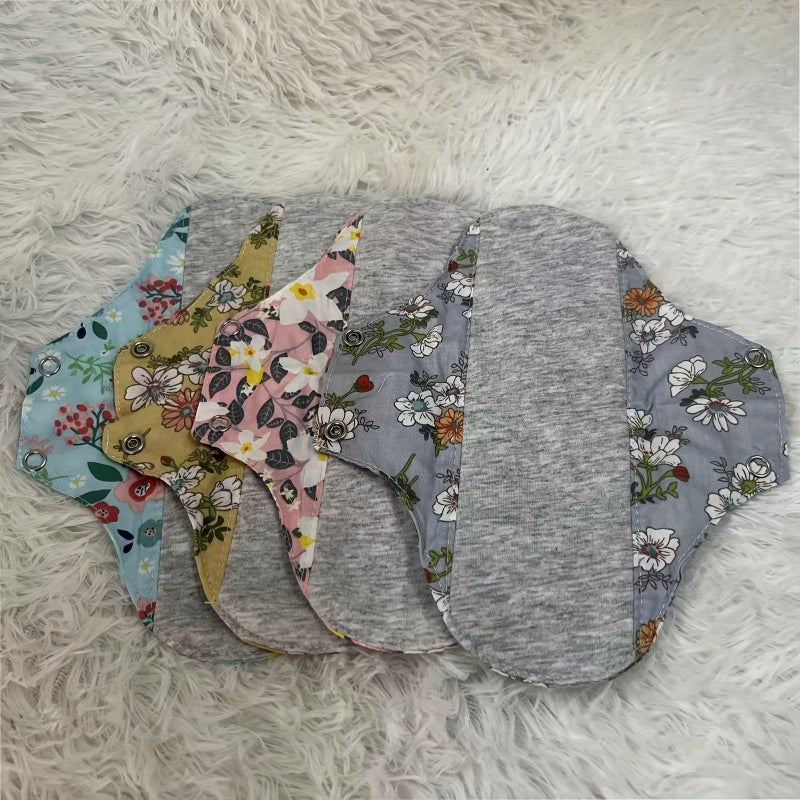 4 Pieces Mixed Colors Graphene Panty Liners Absorbent Breathable Skin Friendly Soft Comfortable - Image 2