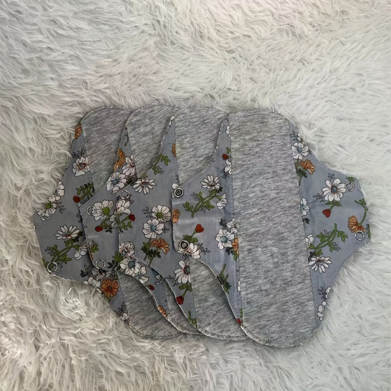 4 Pieces Mixed Colors Graphene Panty Liners Absorbent Breathable Skin Friendly Soft Comfortable - Image 5