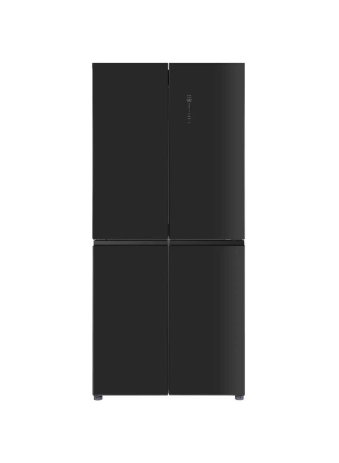 تيرم  Terim Side by SIde Refrigerator TERFD670TGB, Black, 4 Doors TERFD670TGB black - Image 2