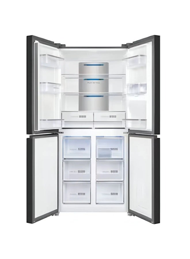 تيرم  Terim Side by SIde Refrigerator TERFD670TGB, Black, 4 Doors TERFD670TGB black - Image 1