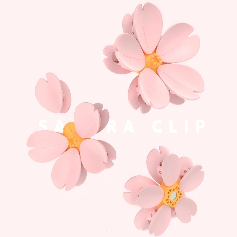 Decorative Clips - 3D Cherry Blossom Magnets, Pink Food Bag and Refrigerator Clips, Reusable Cute Kitchen Magnets, Creative Home Decor, Food Storage Solutions (1 piece) - Image 3