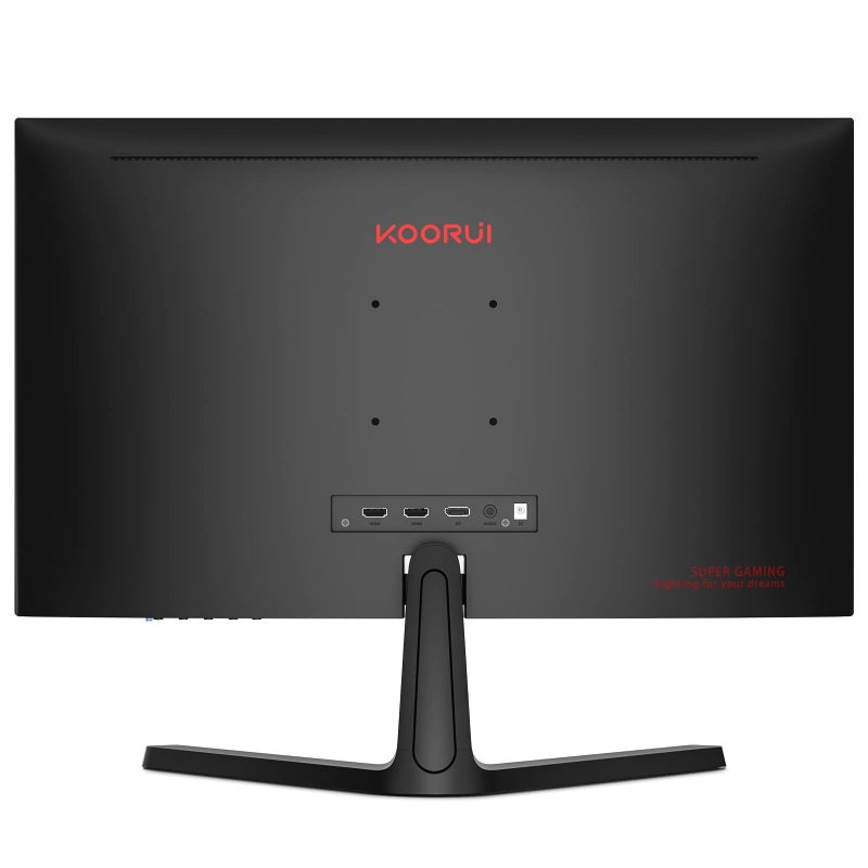 KOORUI 24 Inch Computer Monitor - FHD 1080P Gaming Monitor 165Hz VA 1ms, AdaptiveSync Technology, Ultra-Thin LED Monitor,HDMI X2 / DP, VESA Compatible, Tilt Adjustable, Eye Care - 24E4 - Black - Image 2