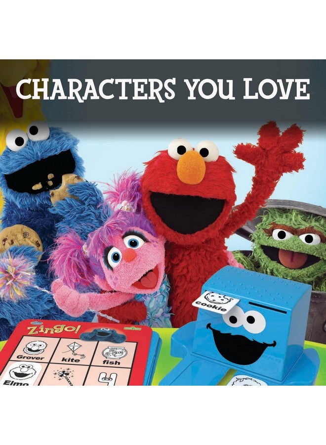 ThinkFun Sesame Street Zingo! Build Language Skills with All Your Favorite Sesame Street Characters. for Ages 4+ - Image 3