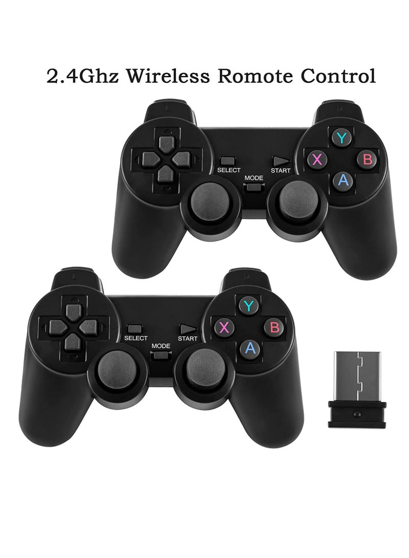 ELTRAZONE Wireless Retro Game Console, Plug and Play Video Game Stick Built in 10000+ Games,9 Classic Emulators, 4K High Definition HDMI Output for TV with Dual 2.4G Wireless Controllers - Image 3