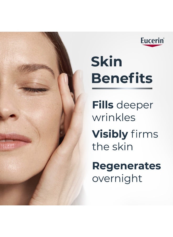 Eucerin Hyaluron Filler Anti-Aging Face Night Cream With Hyaluronic Acid 50ml - Image 3